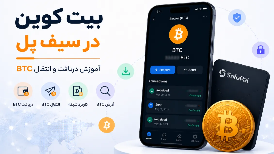 بیت کوین در سیف پل؛ آموزش دریافت و انتقال BTC