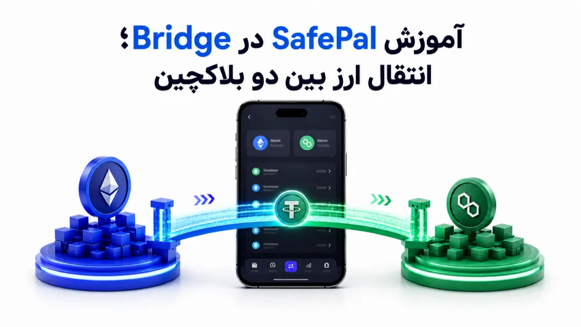 آموزش Bridge در SafePal؛ انتقال ارز بین دو بلاکچین