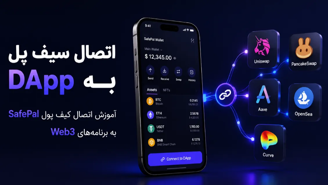 اتصال سیف پل به DApp؛ آموزش اتصال کیف پول SafePal به برنامه‌های Web3 