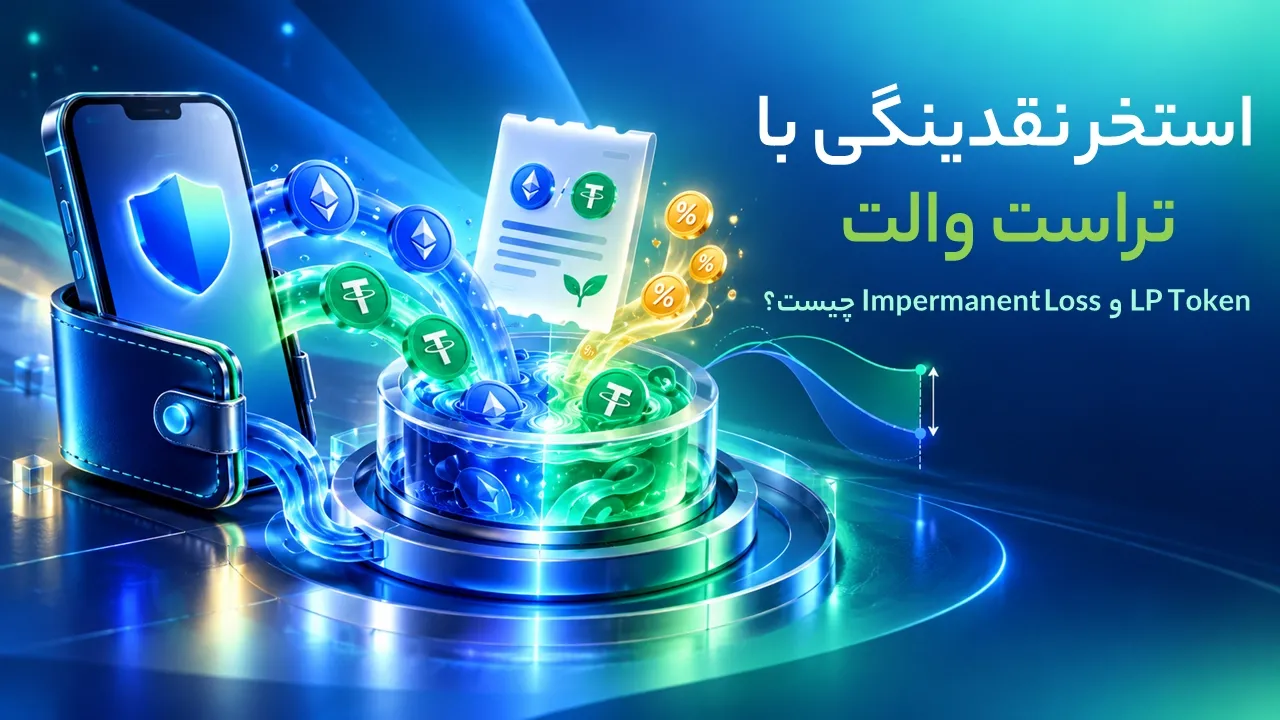 استخر نقدینگی با تراست والت؛ LP Token و Impermanent Loss چیست؟