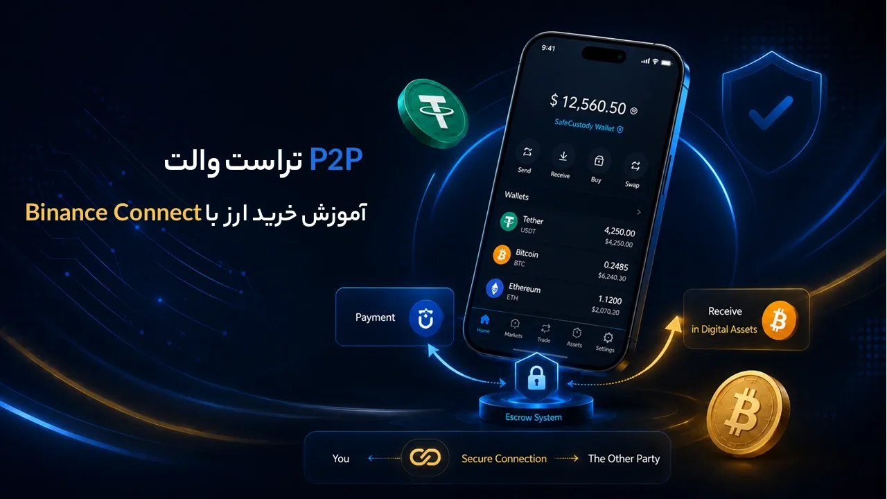P2P تراست والت چیست؟ آموزش خرید ارز با Binance Connect