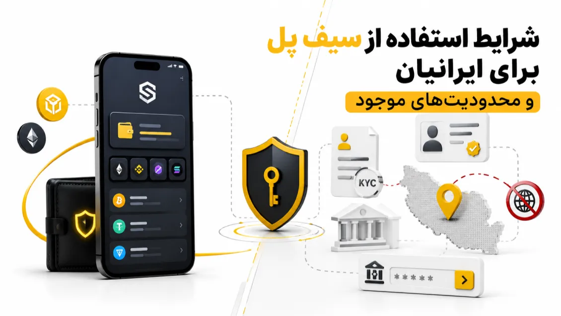 سیف پل برای ایرانیان؛ محدودیت‌ها، تحریم، KYC و نکات مهم قبل از استفاده