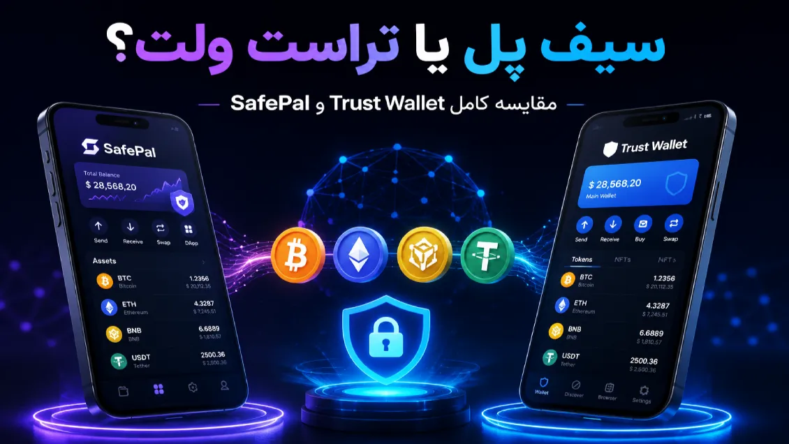 سیف پل یا تراست ولت؟ مقایسه کامل SafePal و Trust Wallet