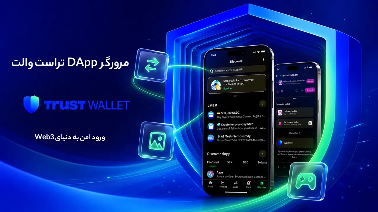 مرورگر DApp تراست والت چیست؟ آموزش استفاده از DApp Browser