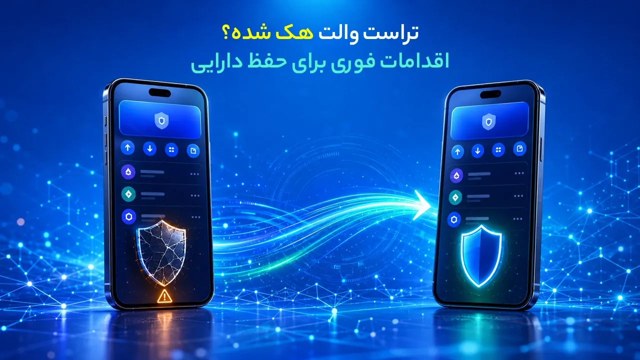 تراست والت هک شده یا عبارت بازیابی لو رفته؛ چه کنیم؟