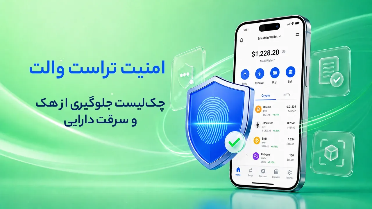 امنیت تراست والت؛ تنظیمات و چک‌لیست جلوگیری از هک