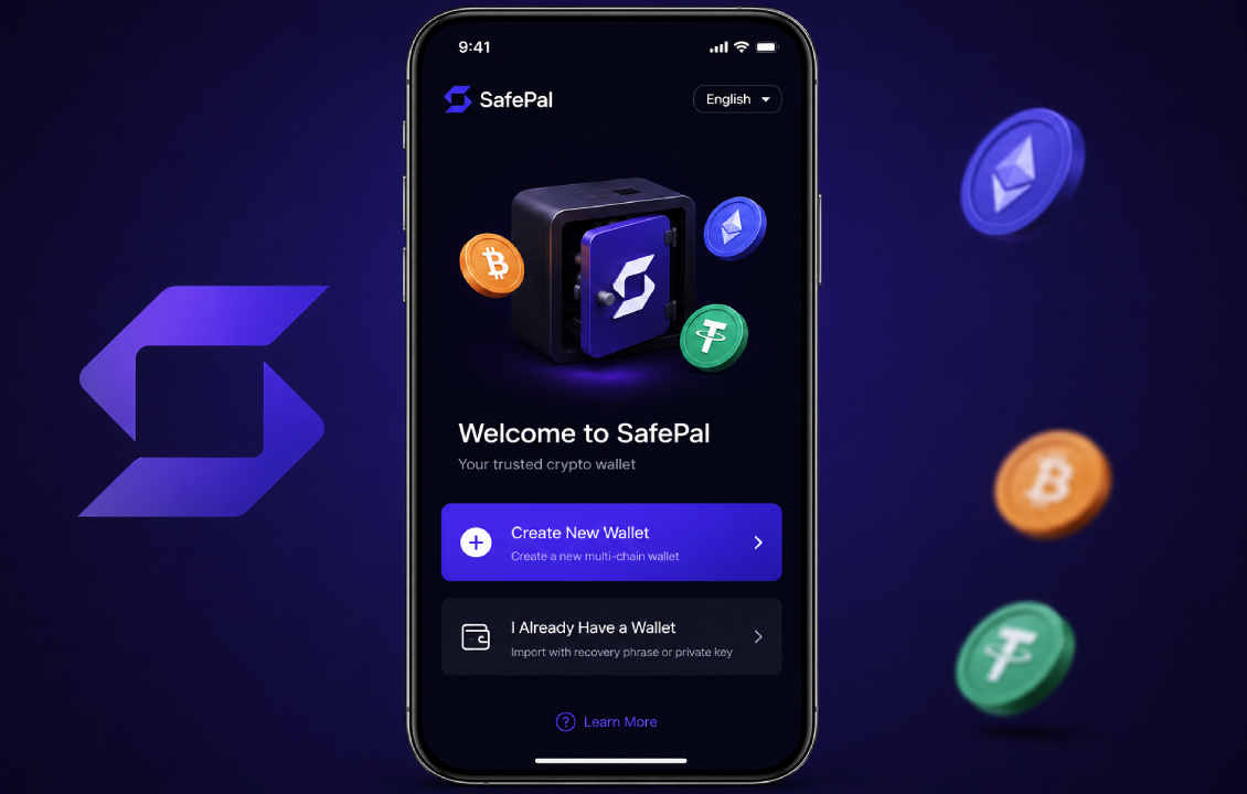 آموزش شروع ساخت کیف پول سیف پل از صفحه Create New Wallet